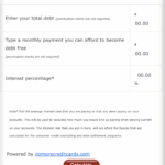 New Debt Calculator Added to Rescheduledebt.com